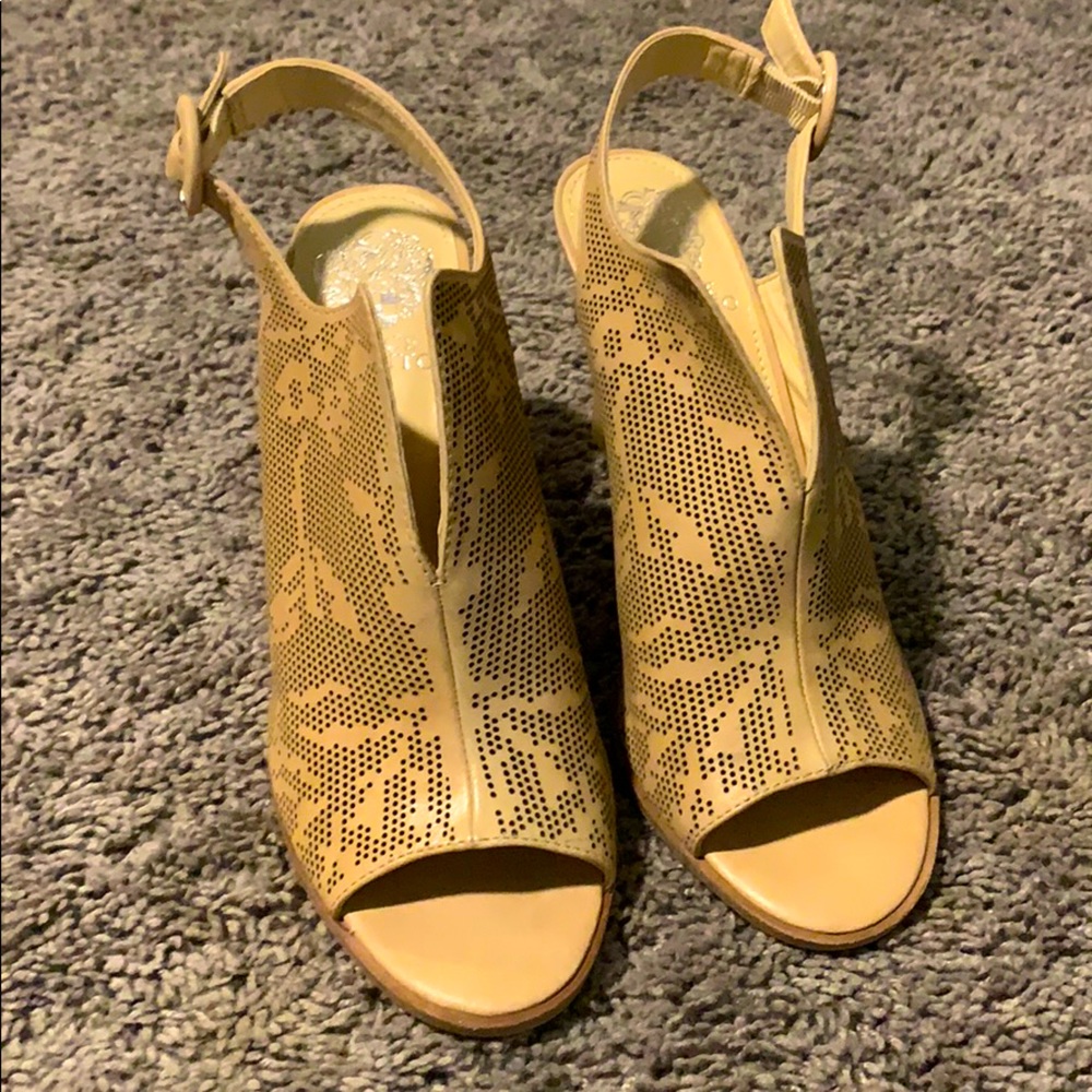 Vince Camuto slingback booties